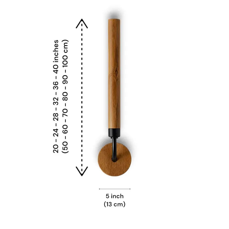 Handmade Wood Wall Sconce - Vertical Wall Led Light - Wall Light Fixture for Entryway Corridor Bedside Wall Lighting - Wall Decor Lighting